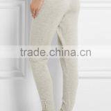 Wholesale Custom Cut and Sew Cashmere Track Pants for Women thumbnail-4