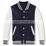 Wholesale Men Winter Jacket Promotional Plain Stand Collar Jackets With no Hood thumbnail-3