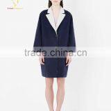 Woven Loose Cashmere Wool Winter Women Coats thumbnail-2