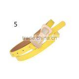 Latest Design New Model Hot Sale 12colors Choice With Butterfly Design PU Leather Material Belt Women thumbnail-4