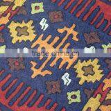 Ethnic Decor Chair Pillowcase Wool Embroidered Floral Home Decorator Cushion thumbnail-3