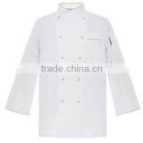 Black Double Breasted Executive Chef Uniform thumbnail-2