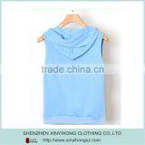 Sleeveless no Hoodies,custom High Quality Vest,kangaroo Pocket Jacket Jersey thumbnail-2