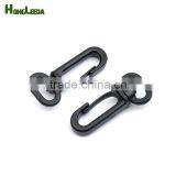 B1306-13mm Black POM Plastic Spring Snap Clip Hooks Carabiner Paracord Strap Hooks Rotary Hooks Swivel Snap Hook thumbnail-4