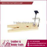 Good Quality Jeweler's Craft Bench Pin With V Slot and Clamp thumbnail-1