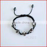 Leopard Pattern Shamballa Adjustable Bracelet thumbnail-1