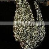 Double Side Rainbow Reflective Yarn / Iridescent Reflective Thread for Knitting Sweater thumbnail-5