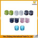 Aqua Cats Eye Organic Stone Natural Stone Ear Plugs Gauge thumbnail-6