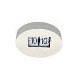 Small Ellipse Number Bedside Flipdown Clock With LED Light