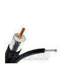 QR715 Signal Coaxial Cable 4.22mm CCA Conductor Welded Aluminum Tube With Messenger thumbnail-1