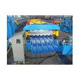 380V 50Hz High Speed Metal Roof Panel Roll Forming Machine With Hydraulic Control System