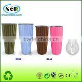 2016 Popular Free Sample Colourful Silicone 30oz Tumbler thumbnail-1