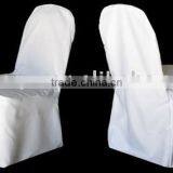 Wholesale Basic 100% Polyester Wedding Chair Cover Standard Banquet Chair Cover