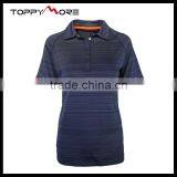 T092-1642N OEM 90%Pes 10%Spandex Melange Fashion Polo Shirt With High Quality thumbnail-1
