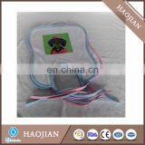 Sublimation Baby Bib,100%poly,white Printable Part With Colored Edged,witn Line