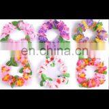 Rose Flower Lei Garland Rose Headband Silk Headband Lei Headband Kauai Headband thumbnail-6