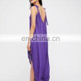 Adjustable Tie Straps Wide Leg Shape and Openings Fashion Shapeless Romper thumbnail-2