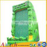 Green Inflatable Paintball Wall With Safety Belt