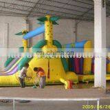 Jungle Theme Inflatable Obstacle Course Playing Center Equipment on Sale thumbnail-1