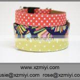 Simple Design Wholesale Soft Cotton Dog Collar