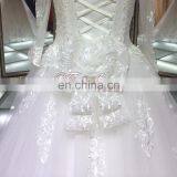 1A023 Arabia Style Appliqued Lace Wedding Gown Decoration Sweetheart A-Ling Big Ball Wedding Dress 2016 thumbnail-4