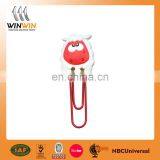 Custom Logo Metal Paper Clip, Metal Bookmark Clip, Custom Paper Clip