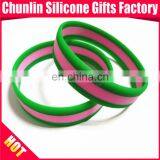 Layers Blank Silicone Wristbands / Silicone Wrist Bands /silicone Bracelets thumbnail-5