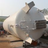 Vacuum insulation cryogenic O2 tank with 8bar pressure