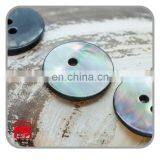 Fancy High Quality Factory Shinny Real Grey Black Shell Button For Shirt, Dresses thumbnail-3