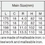 Xgu Trunnion Type Suspension Clamp Electric Pole Clamp thumbnail-2