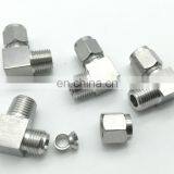 Quick Coupler ZG3/8 Male Thread O.D 6 mm Hard Tube Stainless Steel Right Angle Elbow Pipe Propress Connector Fitting thumbnail-1