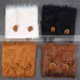 Wholesale OEM Manufacturer Pet Wig Lion Mane Costume For Small Large Dogs Festival Party Fancy Hair Dog Clothes thumbnail-2