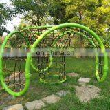 Galvanized Outdoor Playground Sports Play Climbing Net Kids Park Outdoor Workout Rope Course for JMQ-18190A thumbnail-3
