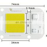LED Grow COB Chip Full Spectrum White Warm White 50W AC110V Luminous Surface 25MM thumbnail-4