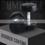 Fitness Equipment Round Head Black pu Barbell Plate thumbnail-2
