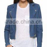 2016 Latest New Style Women Short Fashion Leather Jacket/girl Jacket
