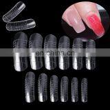 Hot Selling Products 240PCS Fake False Nail Art Dual Nail System Form Acrylic Nails Tip