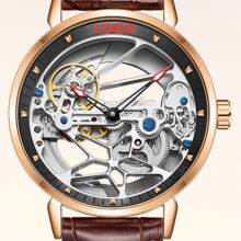 Full Hollow Automatic Mechanical Watch Black Technology Tourbillon Men's Watch Wholesale Custom Logo thumbnail-1