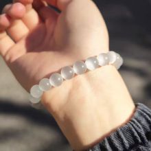 White opal bracelet, single ring, multi-ring, multi-layer fashion ornament, simple hand string, girl's girlfriend gift