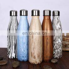 Double Wall Thermos Vacuum Flask Insulated Outdoor Sports Cola Shaped Stainless Steel Water Bottles thumbnail-4