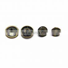 Custom 15mm Round Metal Press Stud Fasteners Buttons thumbnail-3
