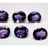 12x10mm Natural Amethyst Oval Calibrated Size AAA Quality Eye Clean thumbnail-3
