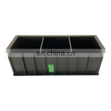 150mm three gang concrete test cube mould