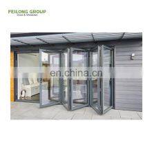 Australia Standard Good Price Exterior Aluminum Glass Folding Door for Villa