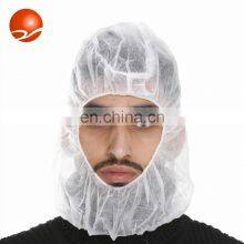 OEM Disposable Balaclava Hood Astronaut Cap Non Woven Hoods With Elastic Band thumbnail-5