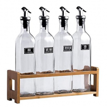 Glass Oil & Vinegar Bottle thumbnail-5