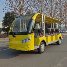 14 Seater Tour Bus Electric Sightseeing Car thumbnail-4