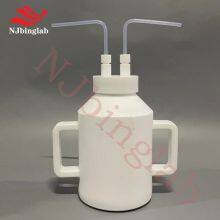NJbinglab Chemical-Resistant PTFE Wash Bottles Used in Pharma Sterile Gas Preparation thumbnail-3