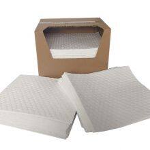 China Supplier 100% Polypropylene Oil Absorbent Pad for Oil Spill Control