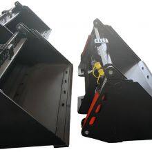 Skid steer loader Anbaugerät hydraulische 4-in-1-Schaufel thumbnail-4